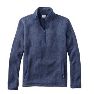 Men's LLBean's Sweater Fleece Half-Zip Pullover